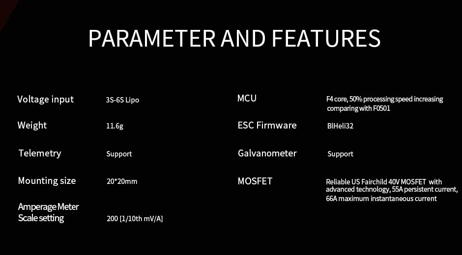 T-motor F55A 6S 4IN1 ESC for FPV Drone