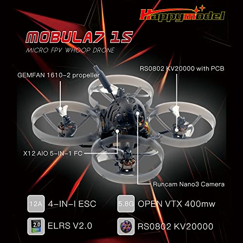 Mobula7 Micro FPV Drone with Runcam Camera
