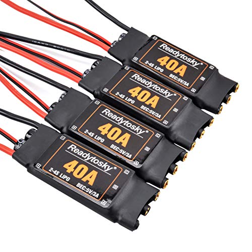 4x 40A Brushless ESC for RC Helicopter Quadcopter