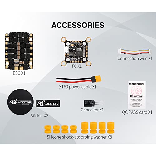 T-Motor Velox FC+V45A Stack for Racing Drone