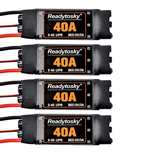 4x 40A Brushless ESC for RC Helicopter Quadcopter