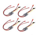 Bidirectional Brushed ESC for RC Models (4PCS)