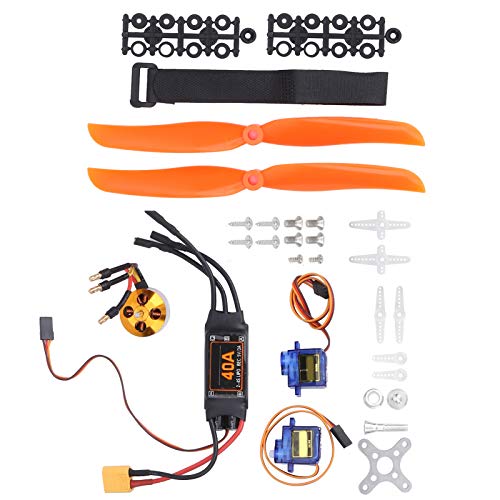 Drone Motor Set with Propellers & Servos