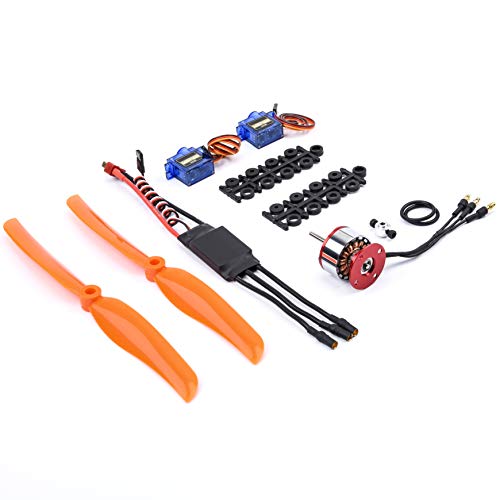 RC Plane Pack: Motor, ESC, Servos & Propeller