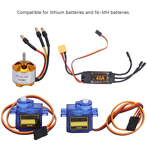 Drone Motor Set with Propellers & Servos