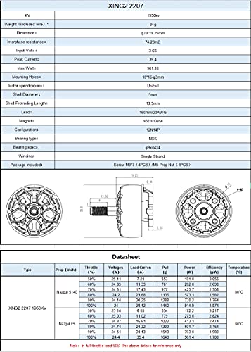 iFlight XING2 Rainbow FPV Motors (4pcs)