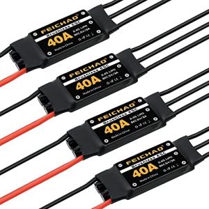 FEICHAO 40A Brushless ESC 4-Pack with BEC