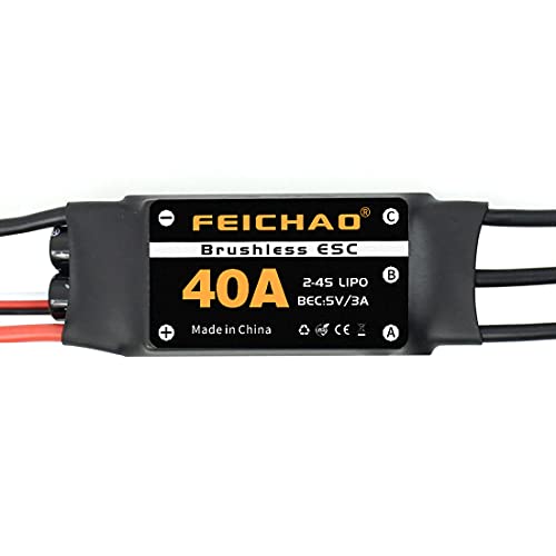 FEICHAO 40A Brushless ESC 4-Pack with BEC