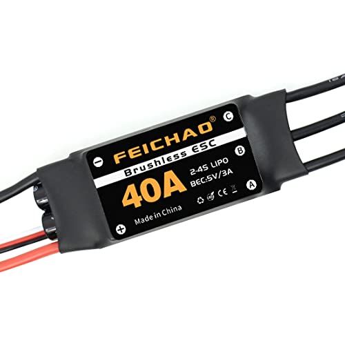 FEICHAO 40A Brushless ESC 4-Pack with BEC