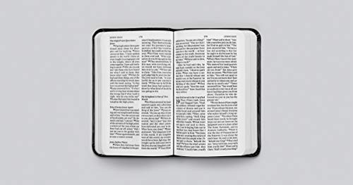Pocket New Testament with Psalms and Proverbs (Black)