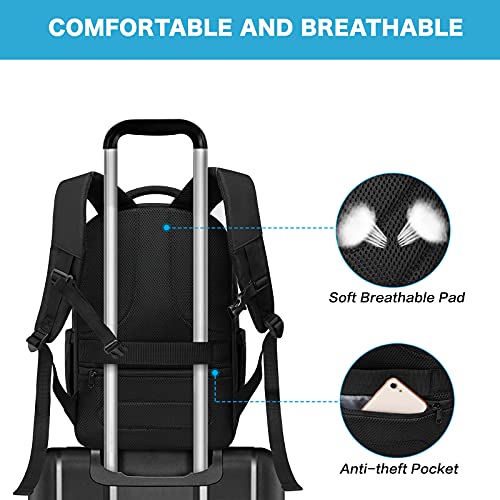 MOSISO 16" Waterproof Laptop Backpack with USB Port