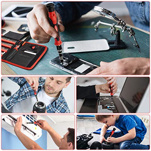 142-Piece Precision Screwdriver Set for Electronics Repair