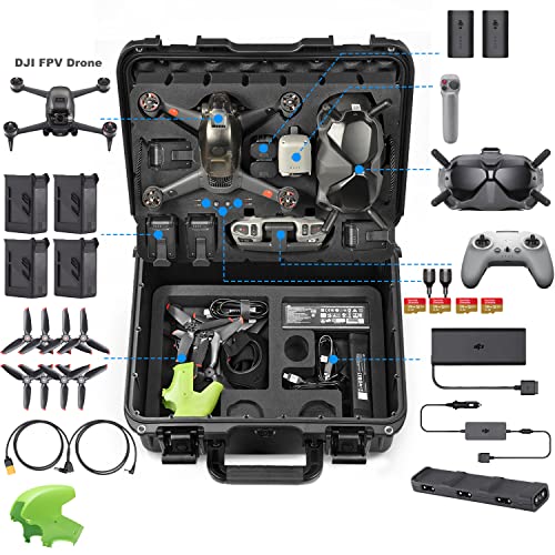 Waterproof Hard Case for DJI FPV Drone Accessories