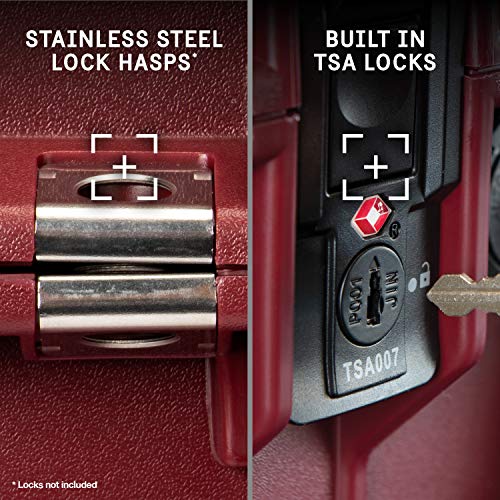 Pelican Air 1615 Travel Case - Suitcase Luggage (Red)