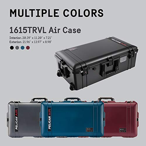Pelican Air 1615 Travel Case - Suitcase Luggage (Red)