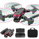 4K Camera Drone with Gesture Control & LED Lights