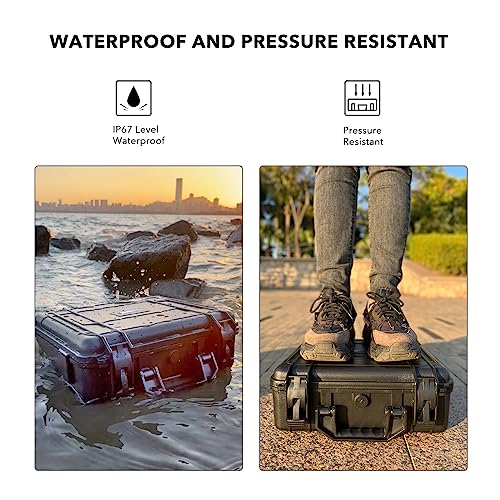 SYMIK Waterproof Carrying Case for DJI Mini 3 Pro
