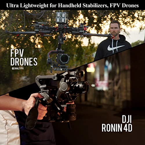 Carb fiber 1.6x anamorphic lens for drones