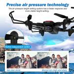 4K Camera Drone with Gesture Control & LED Lights