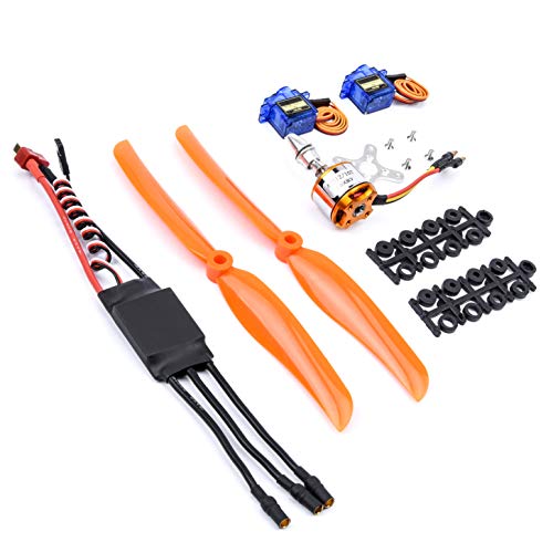 RC Plane Motor, ESC, Servos & Prop Set