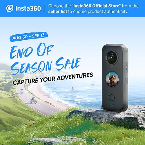 360 Waterproof Action Cam with AI Editing & Live Streaming