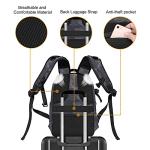 Camera backpack with hardshell case and tripod holder