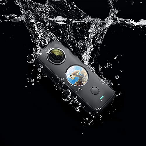 360 Waterproof Action Cam with AI Editing & Live Streaming