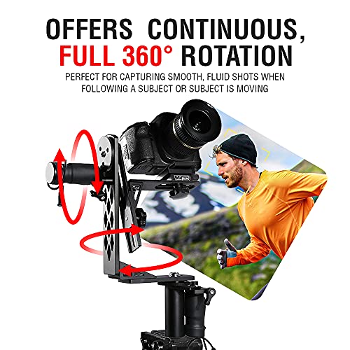 Motorized Pan & Tilt Gimbal Set - DSLR Compatible