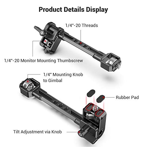 Adjustable Monitor Mount for DJI and ZHIYUN Gimbals