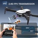 Foldable FPV Drone with 1080P Camera & Extras