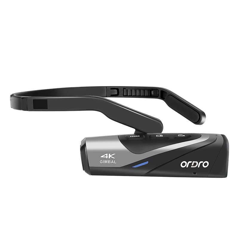 ORDRO EP8 Hands-Free FPV Camera, 4K Camcorder