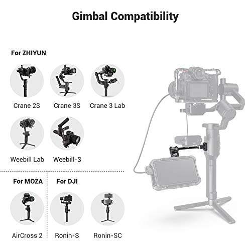 Adjustable Monitor Mount for DJI and ZHIYUN Gimbals