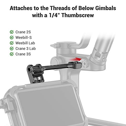 Adjustable Monitor Mount for DJI and ZHIYUN Gimbals