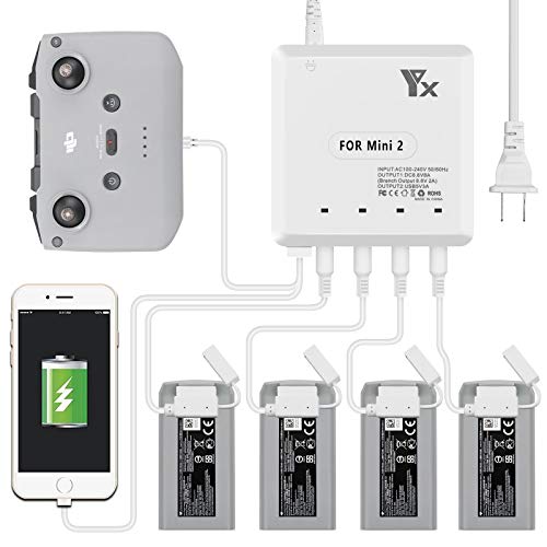 6-in-1 Charger for DJI Mini Drones