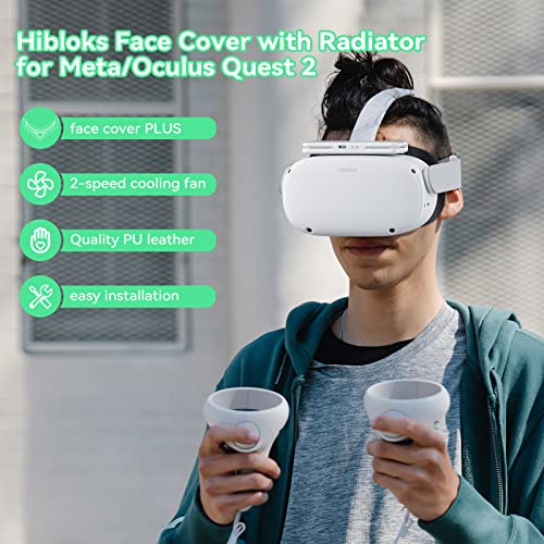 Cooling Fan Face Cover for Oculus Quest 2