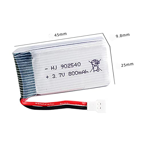 Set of 2 Rechargeable Drone Batteries with Charger