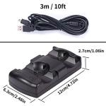 Yizerel Dual PS3 Controller Charger + Cables