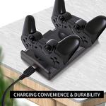 Yizerel Dual PS3 Controller Charger + Cables