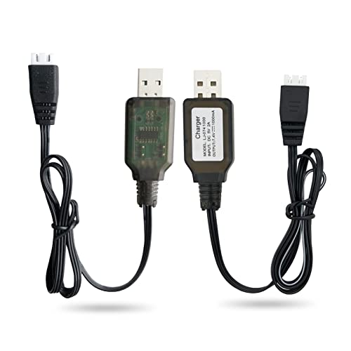 2-Pack Lipo Battery Charger for Drones