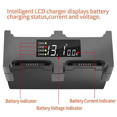 LCD display charger for DJI Spark drone