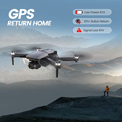 GPS Drone with Rock Steady 4K Camera