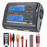 Hiyiton Dual Port Battery Charger with LCD Display