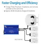 Multi-Charger for DJI Phantom 4 Series Drone