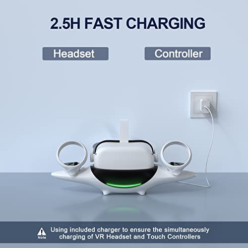 Oculus Quest 2 2.5H Charging Dock [2023 Upgrade]