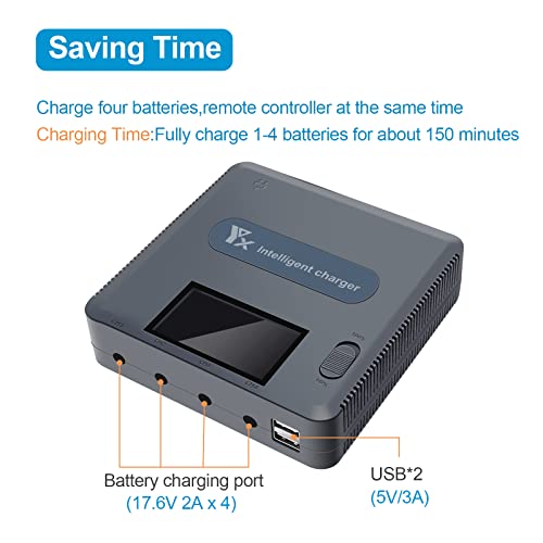 LCD Charger for DJI Mavic Drones
