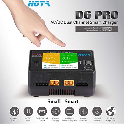 HOTA D6 Pro Lipo Charger for Drones