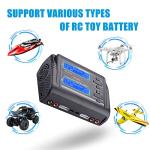 Hiyiton Dual Port Battery Charger with LCD Display