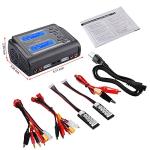 Hiyiton Dual Port Battery Charger with LCD Display
