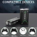 Xbox Controller Battery Kit: 3-Pack + Charger
