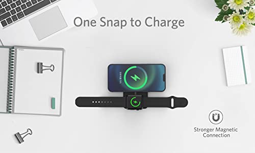 Foldable Wireless Charger for iPhone and Apple Watch